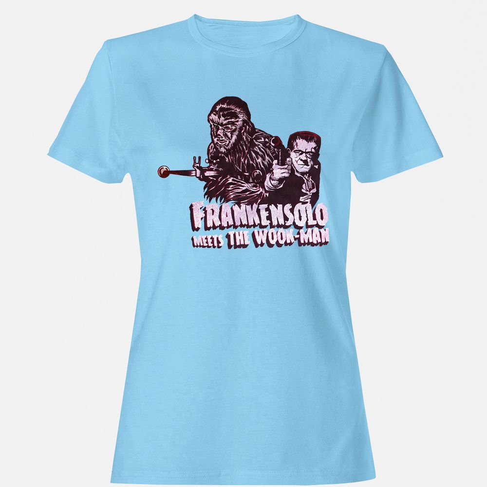 Women's T-Shirt - VDQMT217 - Light Blue - 8