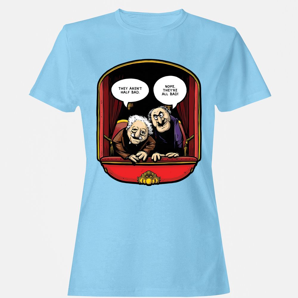 Statler and Waldorf (All Bad) - Light Blue - 8