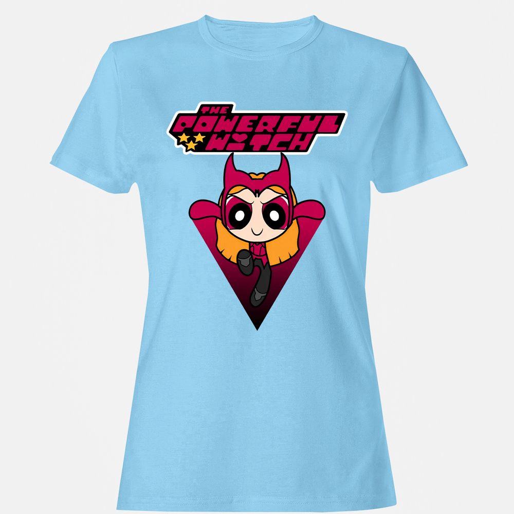 Women's T-Shirt - HN98M8SV - Light Blue - 8