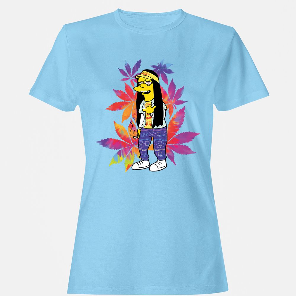 Women's T-Shirt - P662U1PY - Light Blue - 8
