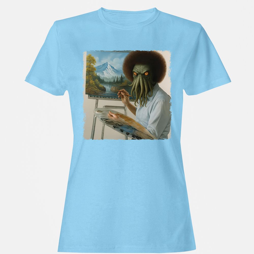 Women's T-Shirt - GK78FAKW - Light Blue - 8