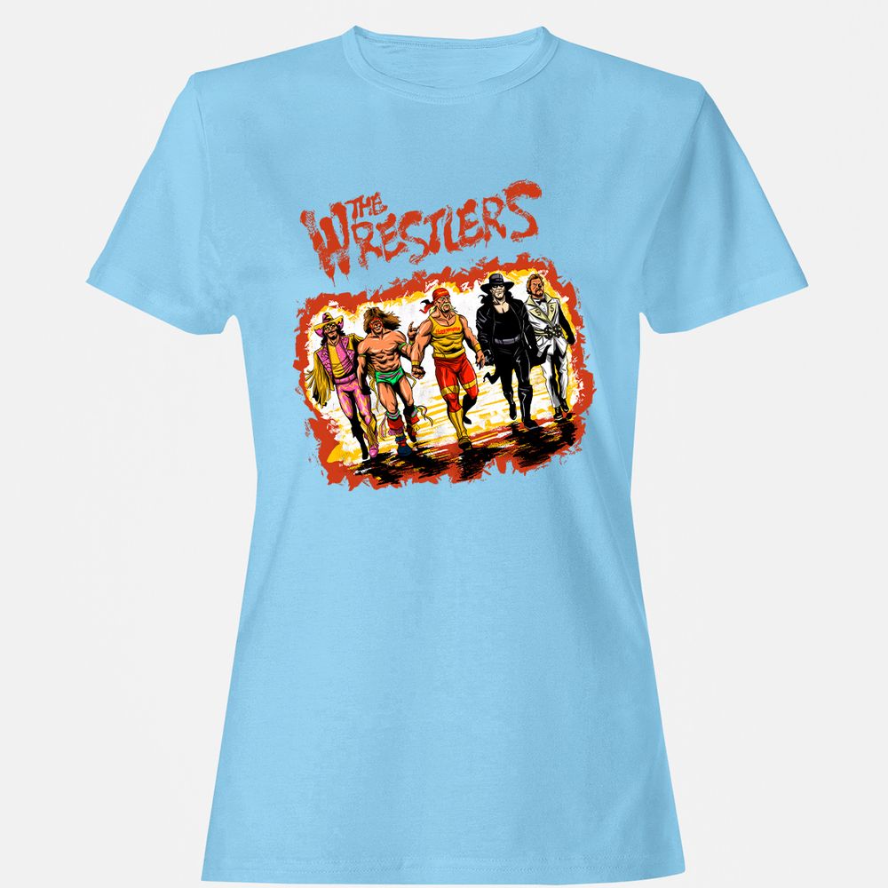 Women's T-Shirt - W8NRTR3V - Light Blue - 8
