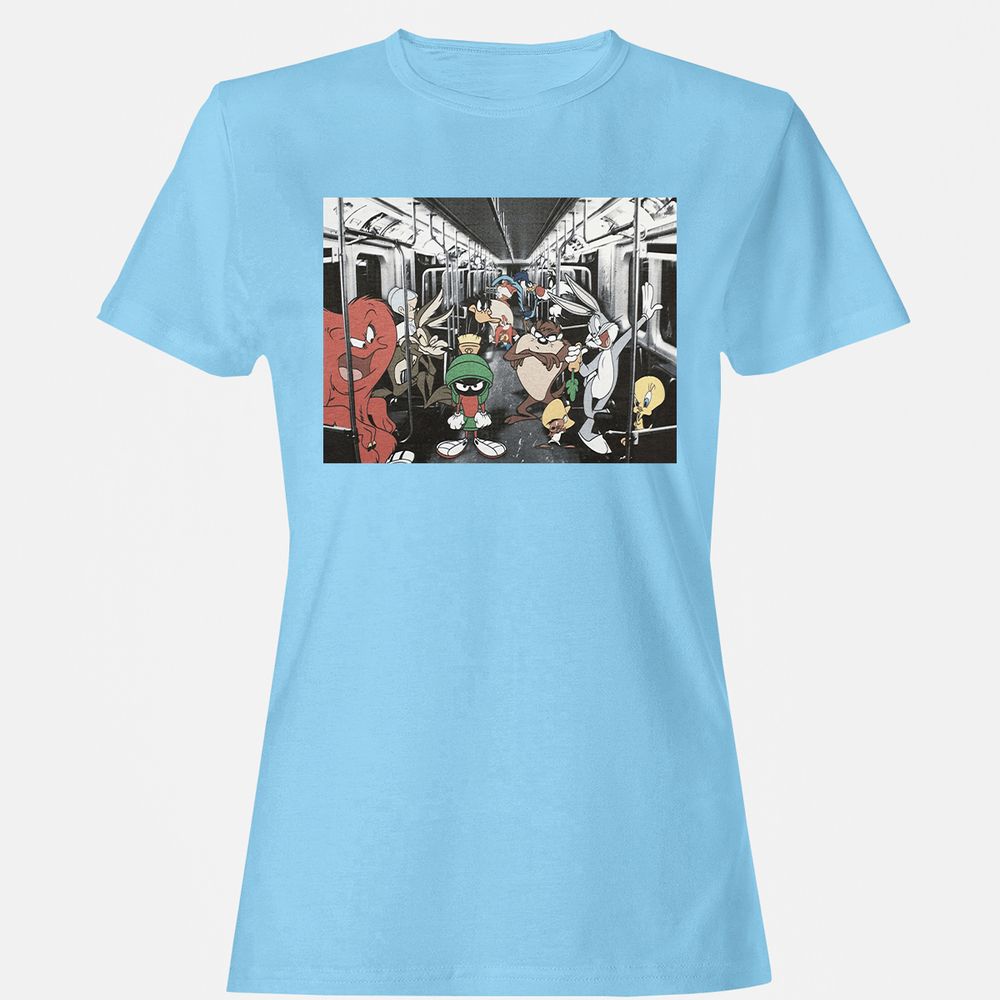 Women's T-Shirt - KFDENBEV - Light Blue - 8