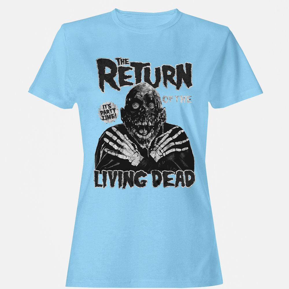 Women's T-Shirt - 4VPQYNVQ - Light Blue - 8