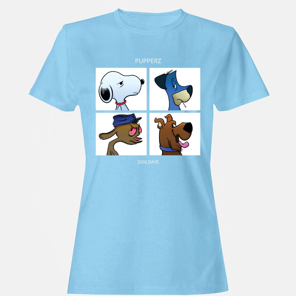 Women's T-Shirt - XGS4F9V6 - Light Blue - 8