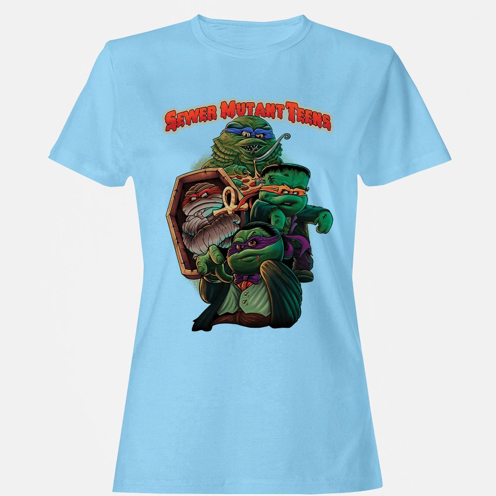 Women's T-Shirt - 1PRK9B9W - Light Blue - 8