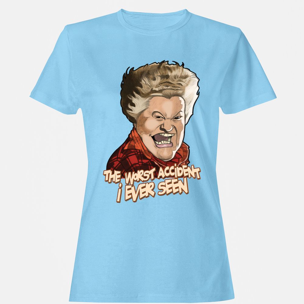 Women's T-Shirt - 5SZ6FY3F - Light Blue - 8