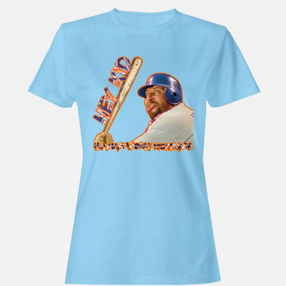 Women's T-Shirt - KQD89HGD - Light Blue - 8