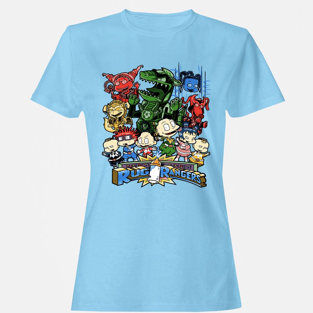 Women's T-Shirt - YC9LYQTE - Light Blue - 8