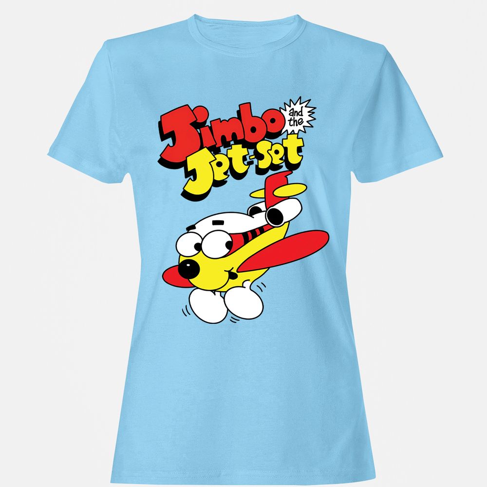 Women's T-Shirt - Y6PV9GDA - Light Blue - 8
