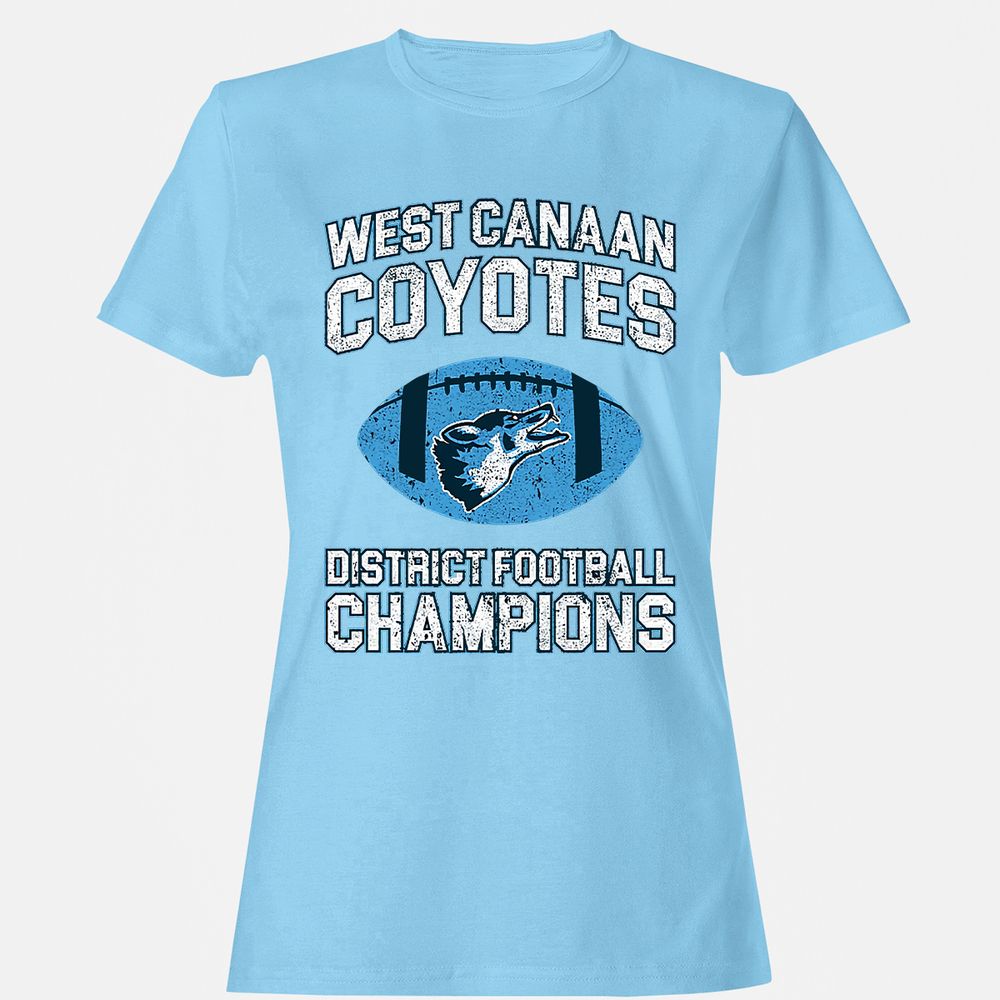 Women's T-Shirt - WE6F7P3J - Light Blue - 8