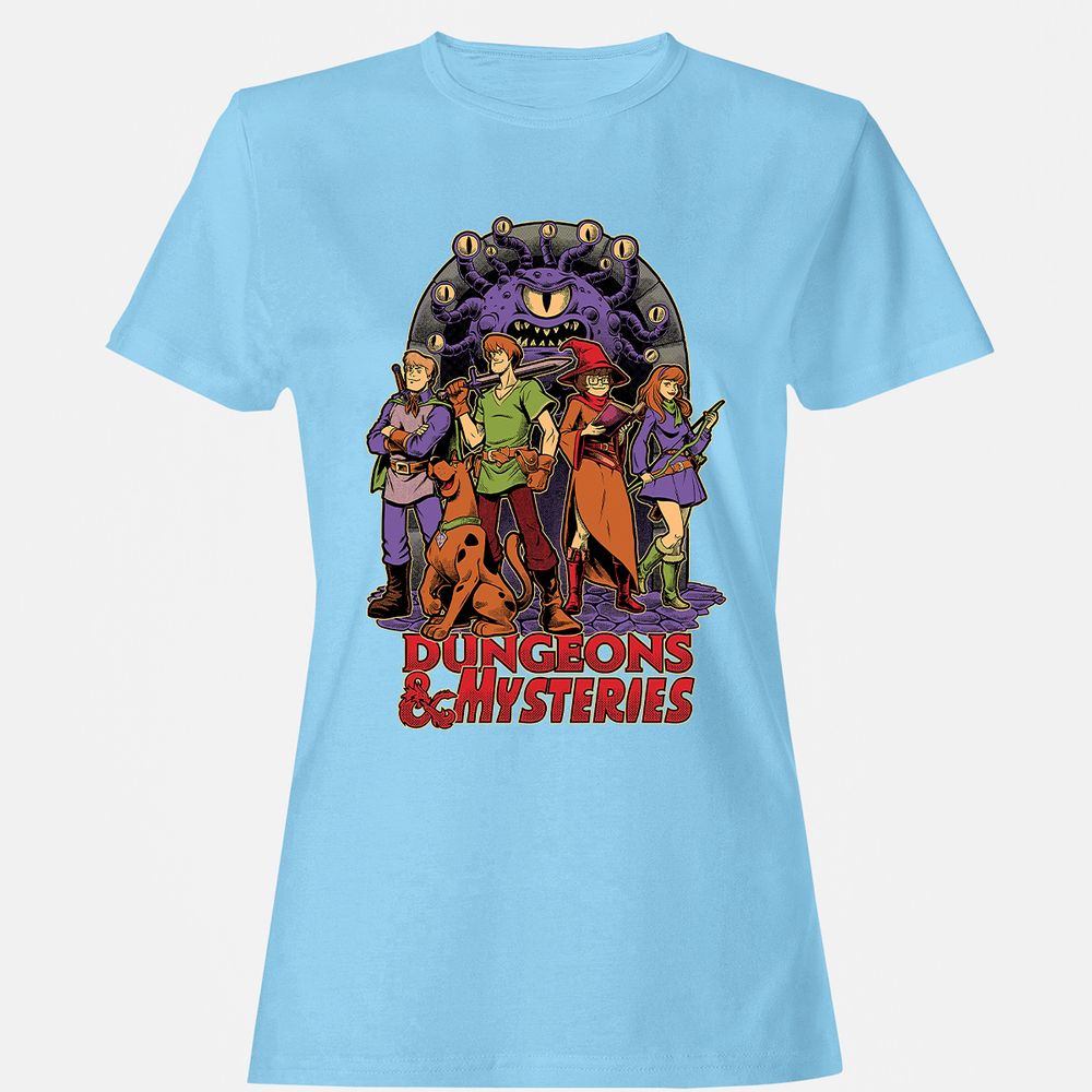 Women's T-Shirt - ANQTCFCS - Light Blue - 8