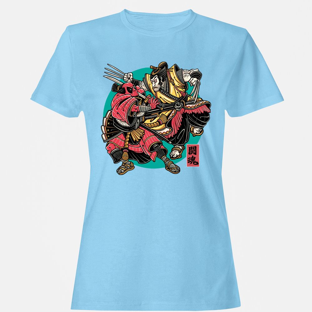 Women's T-Shirt - 3A5LNKXD - Light Blue - 8