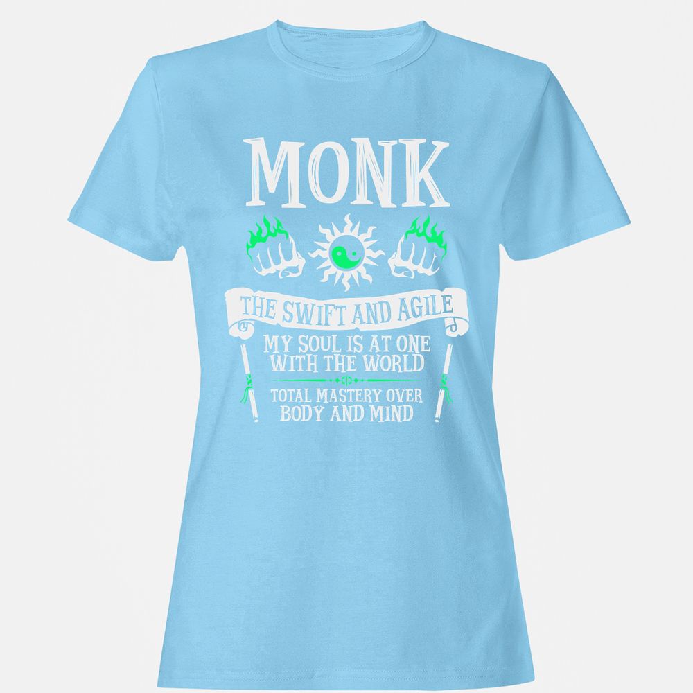 Women's T-Shirt - 3Z792Q9M - Light Blue - 8