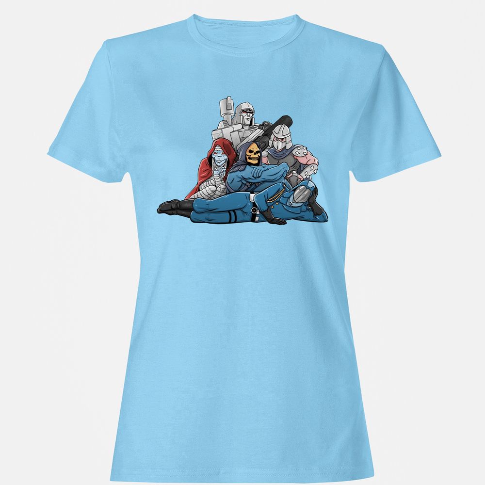 Women's T-Shirt - JQWYUVRR - Light Blue - 8