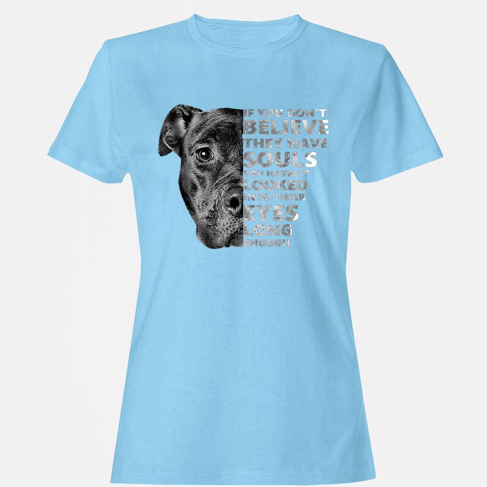 Women's T-Shirt - QETWRAPS - Light Blue - 8