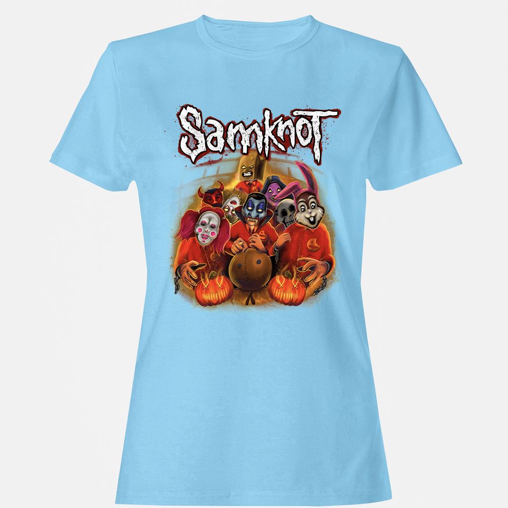 Women's T-Shirt - P2EB264V - Light Blue - 8
