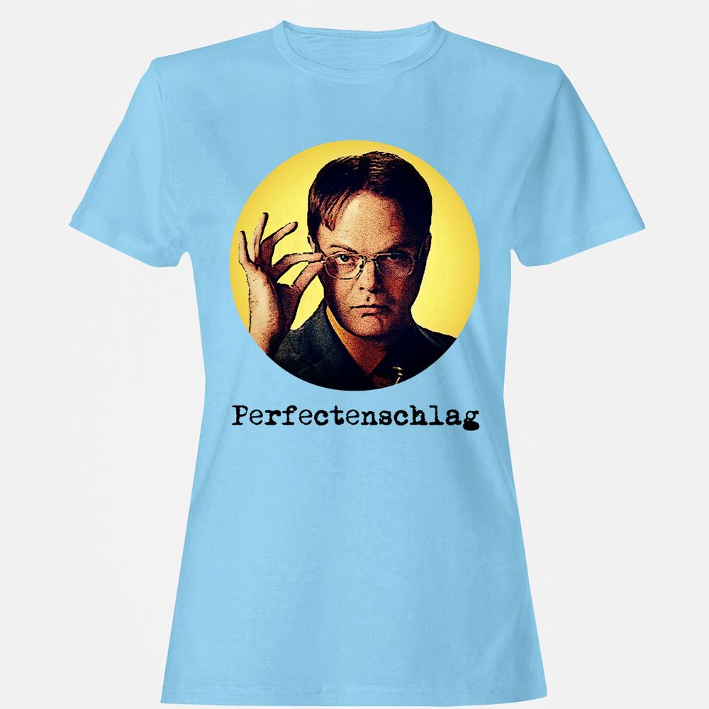 Women's T-Shirt - 8N8BVNKZ - Light Blue - 8