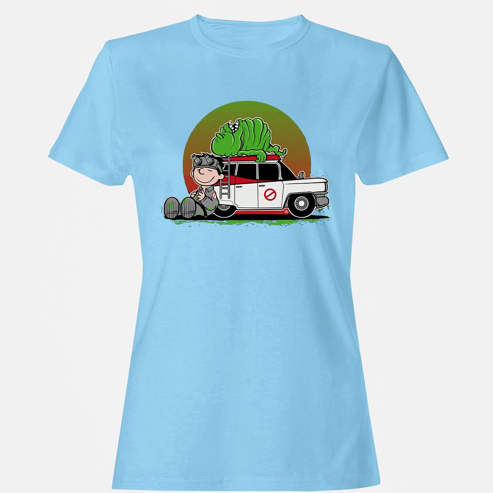 Women's T-Shirt - 9FBE8WXQ - Light Blue - 8