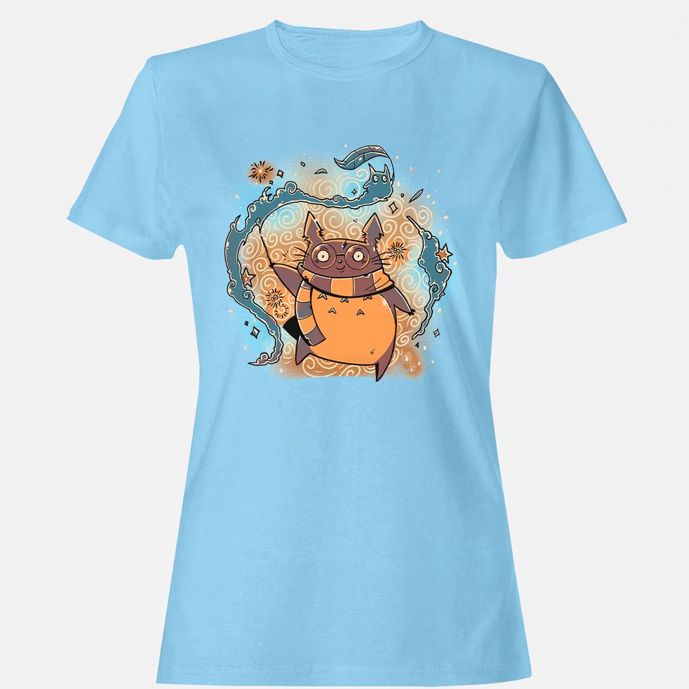 Women's T-Shirt - RB7K69HM - Light Blue - 8