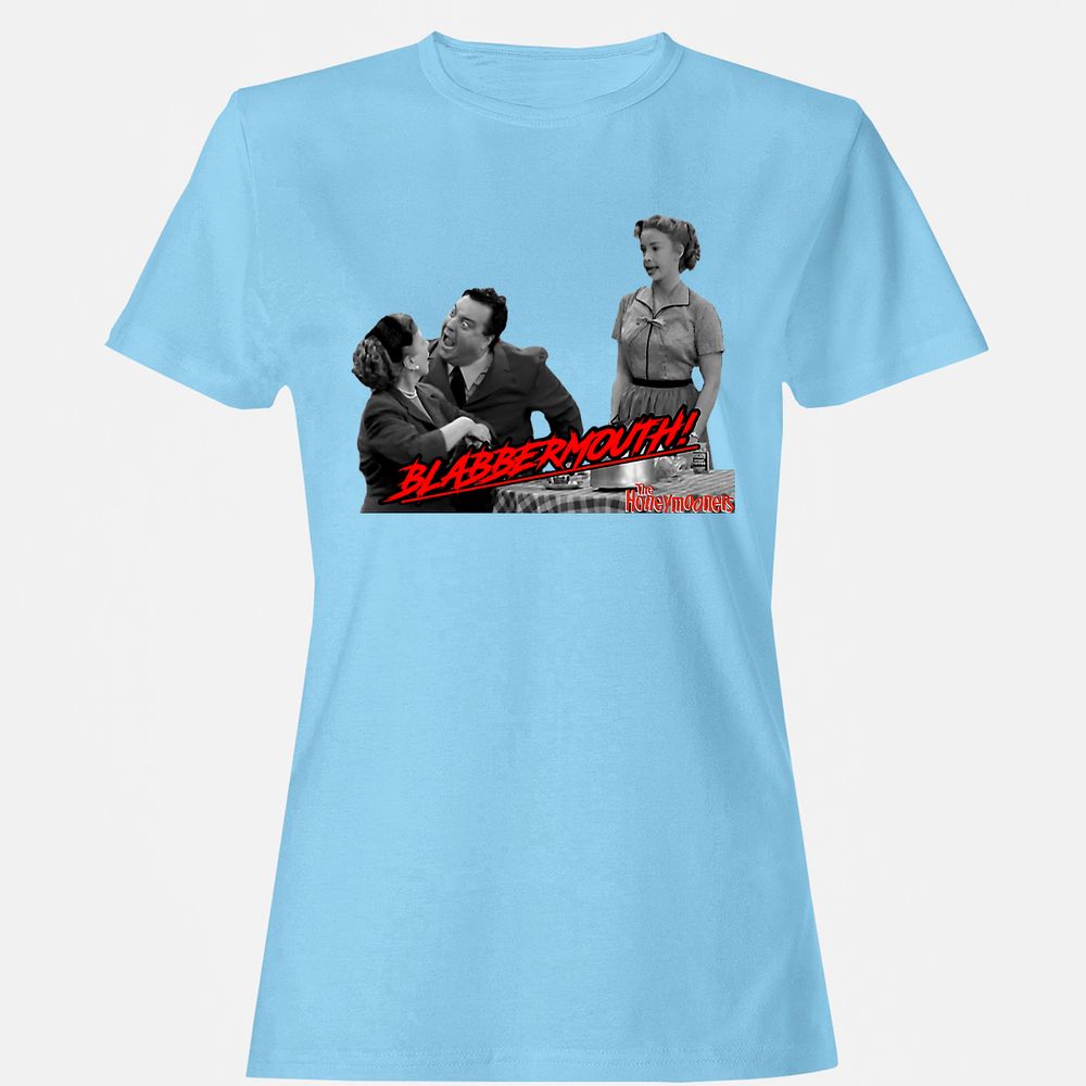 Women's T-Shirt - 958Y71H5 - Light Blue - 8