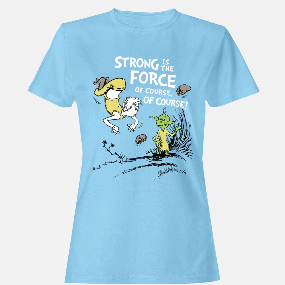 Women's T-Shirt - LVFHPGEJ - Light Blue - 8