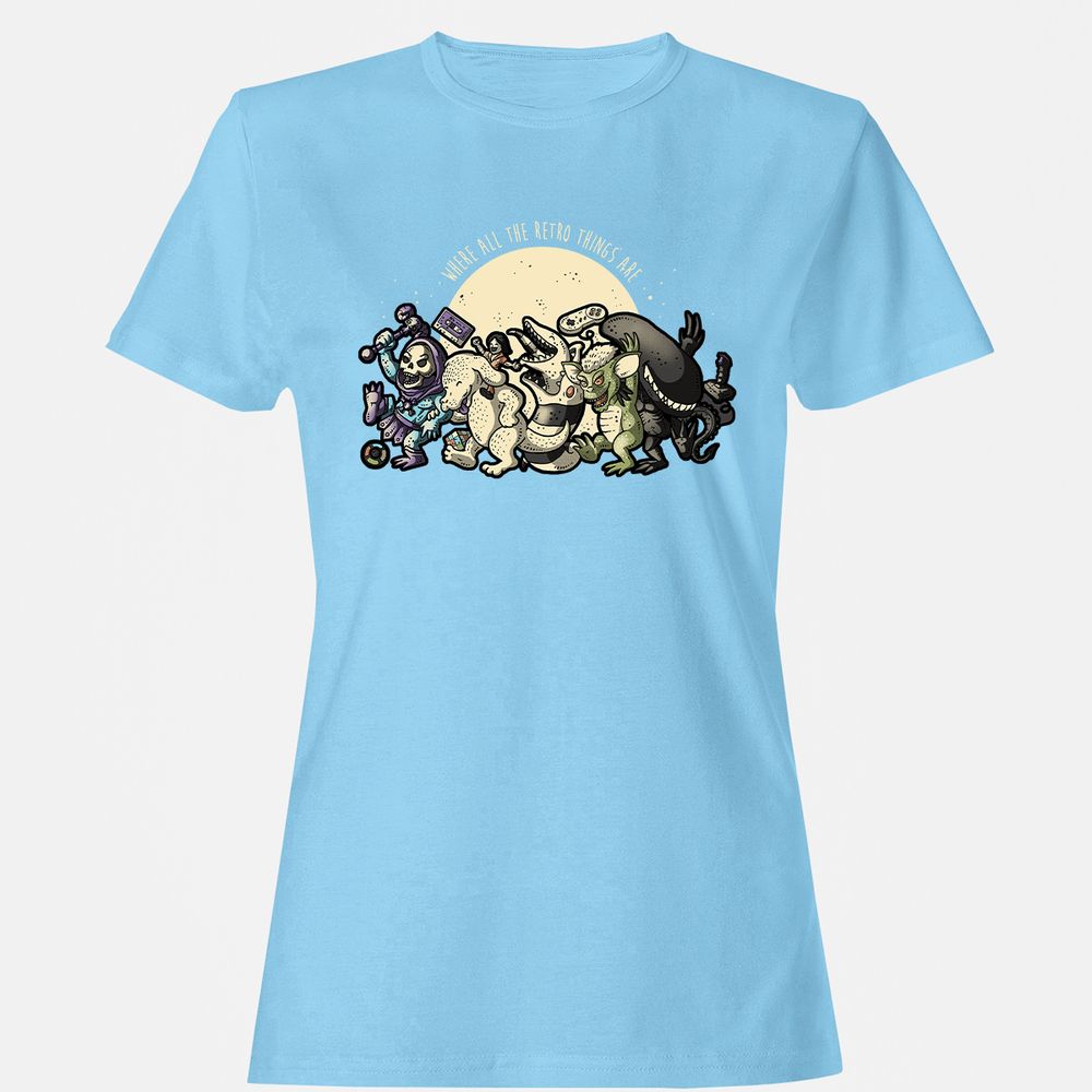 Women's T-Shirt - 732N29V2 - Light Blue - 8