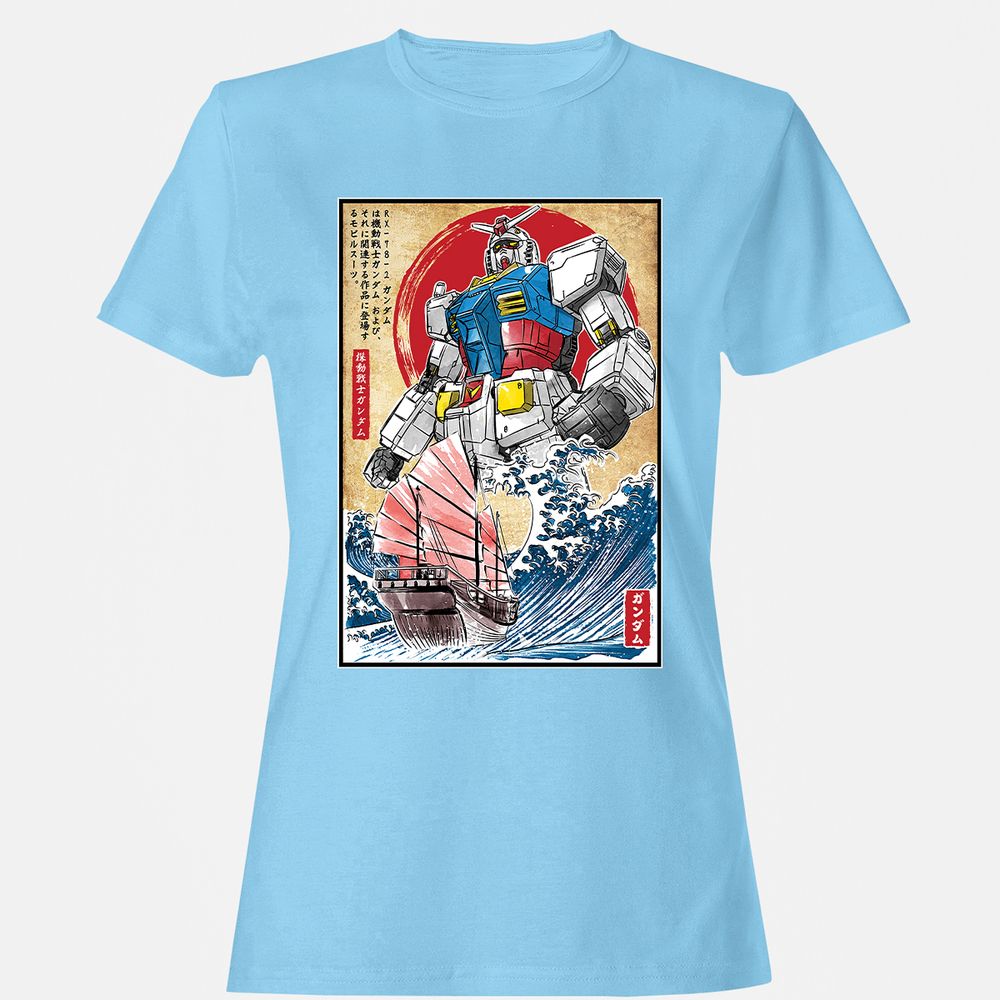Women's T-Shirt - 18NAYG6N - Light Blue - 8