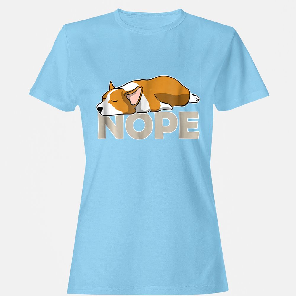 Women's T-Shirt - 6PVBUZU9 - Light Blue - 8