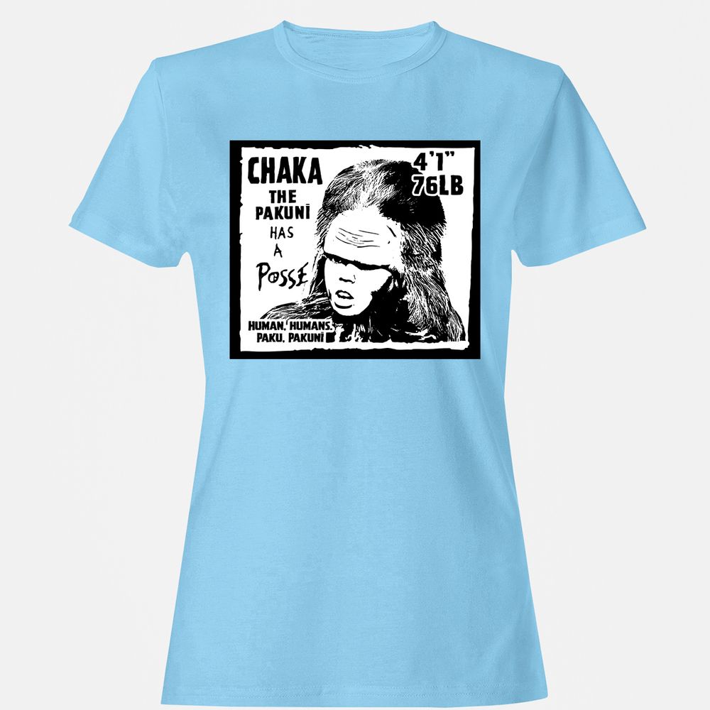 Women's T-Shirt - SWMY7K1L - Light Blue - 8