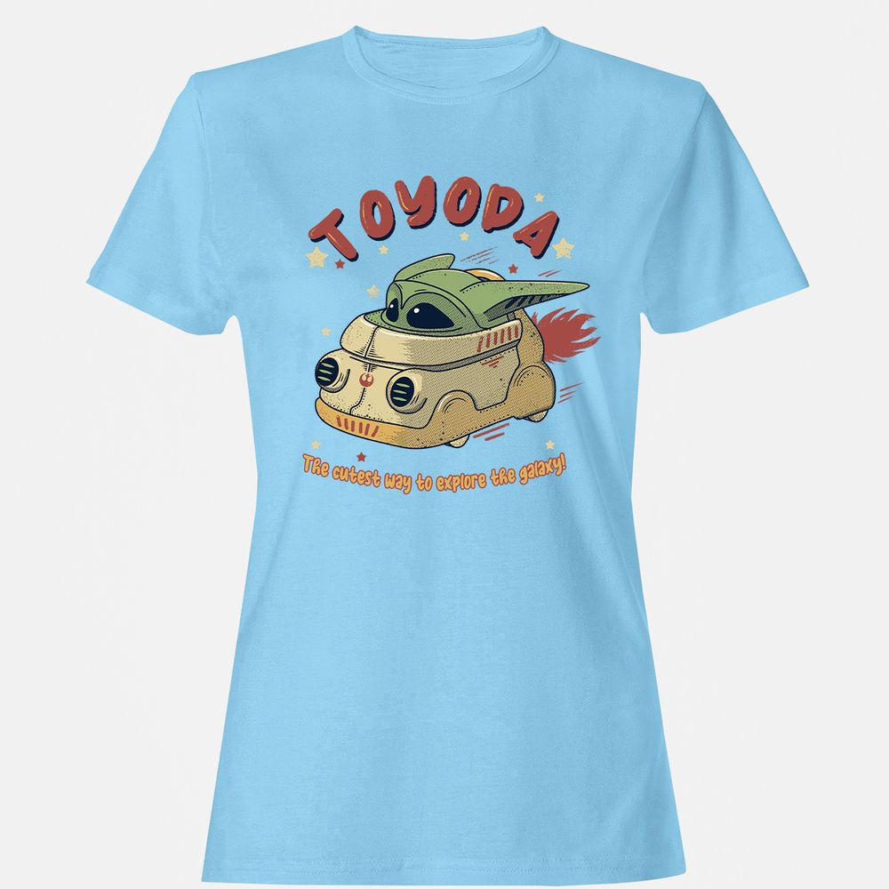 Women's T-Shirt - QJYMBYA1 - Light Blue - 8