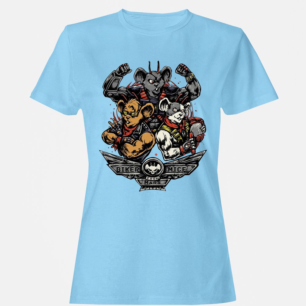 Women's T-Shirt - SNATQREZ - Light Blue - 8