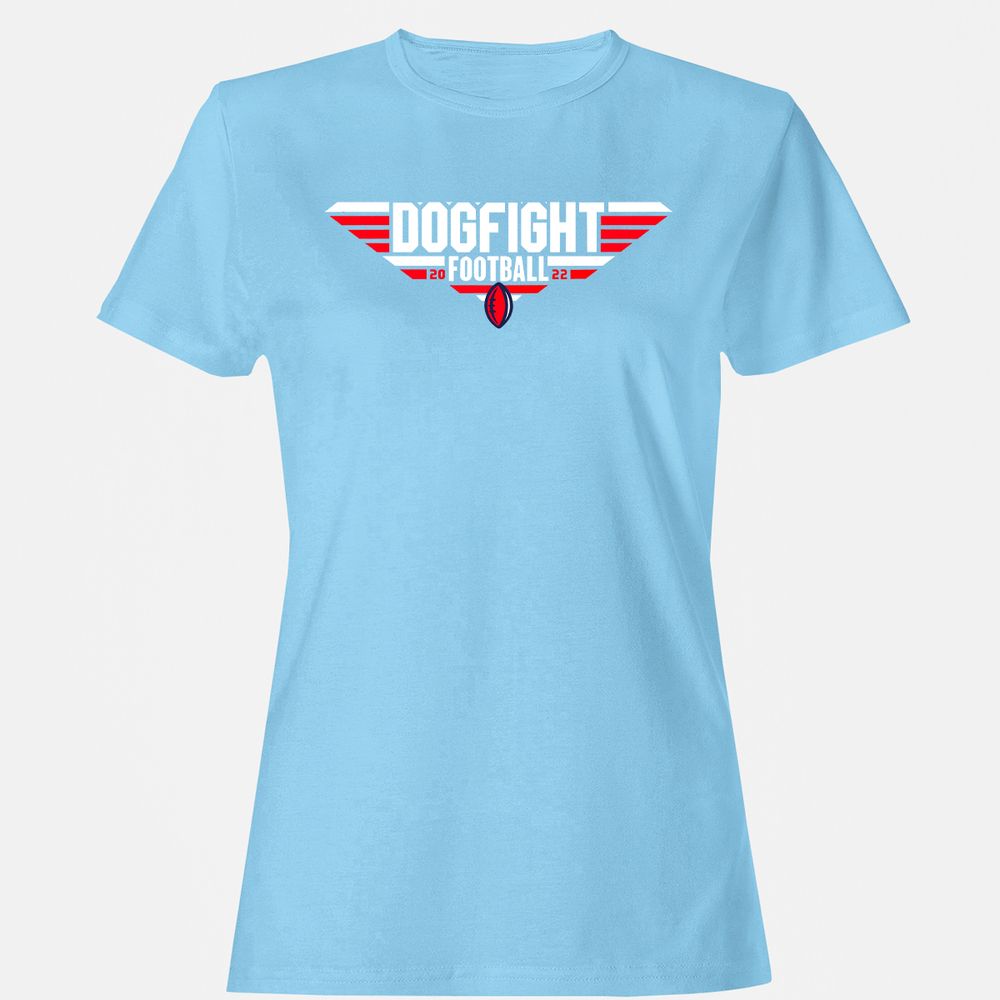 Women's T-Shirt - A1YKX6KW - Light Blue - 8