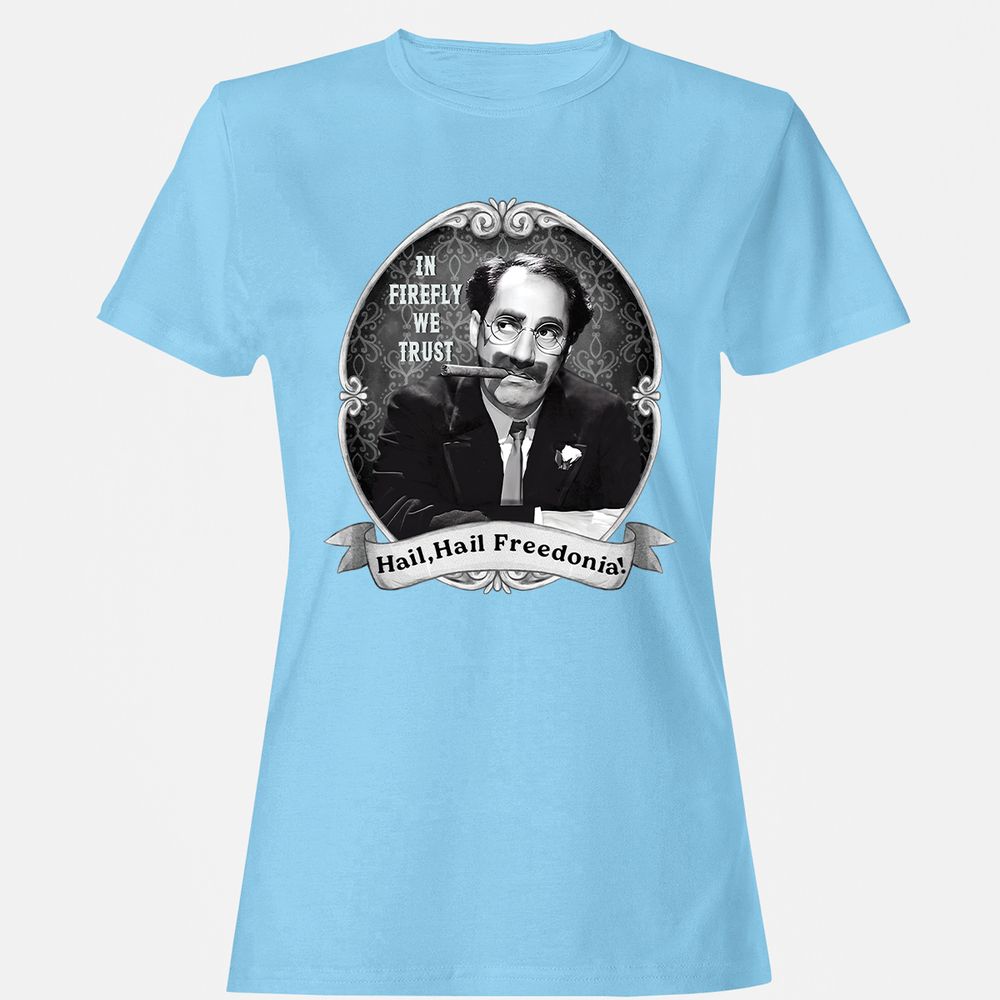 Women's T-Shirt - XEMV53HJ - Light Blue - 8
