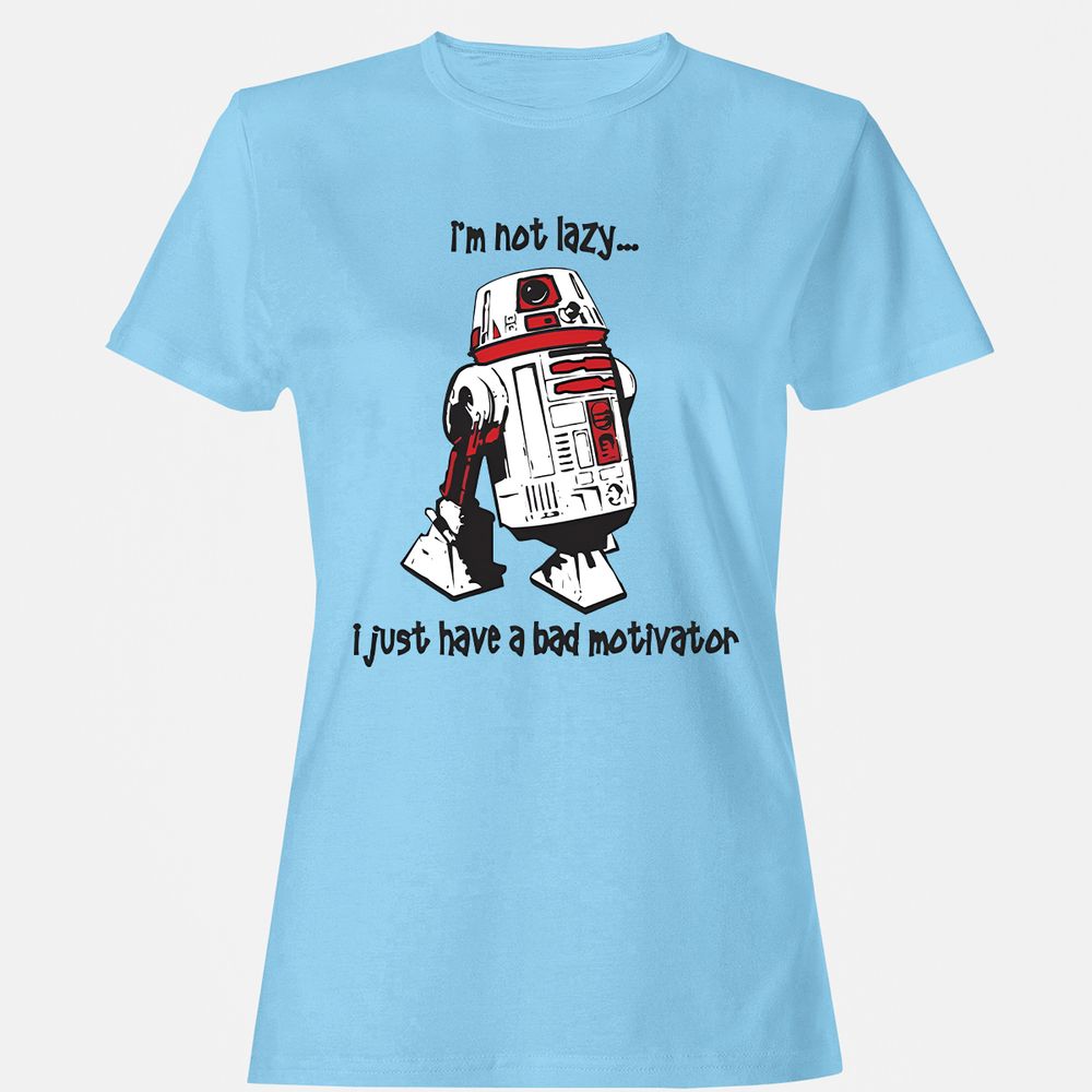 Women's T-Shirt - X7L7LG4E - Light Blue - 8