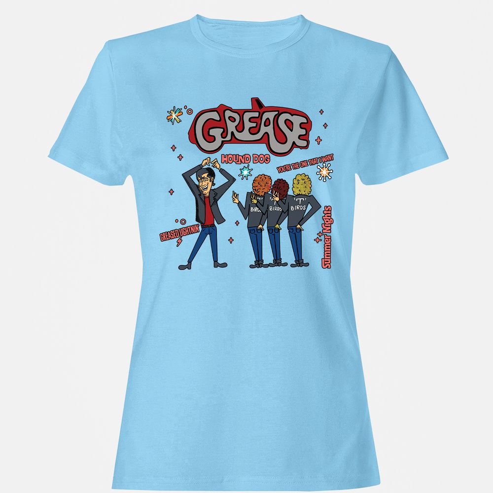 Grease Musical - Light Blue - 8