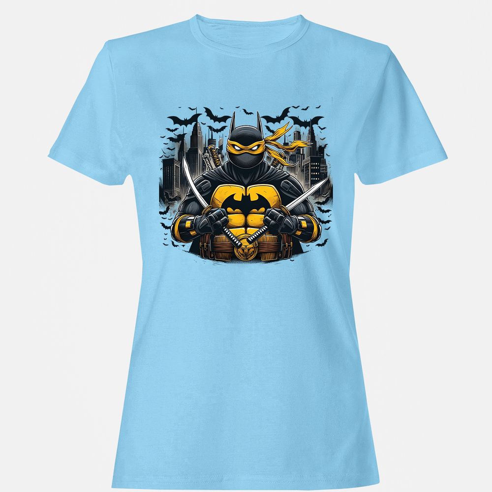 Women's T-Shirt - 9D3DSGEQ - Light Blue - 8