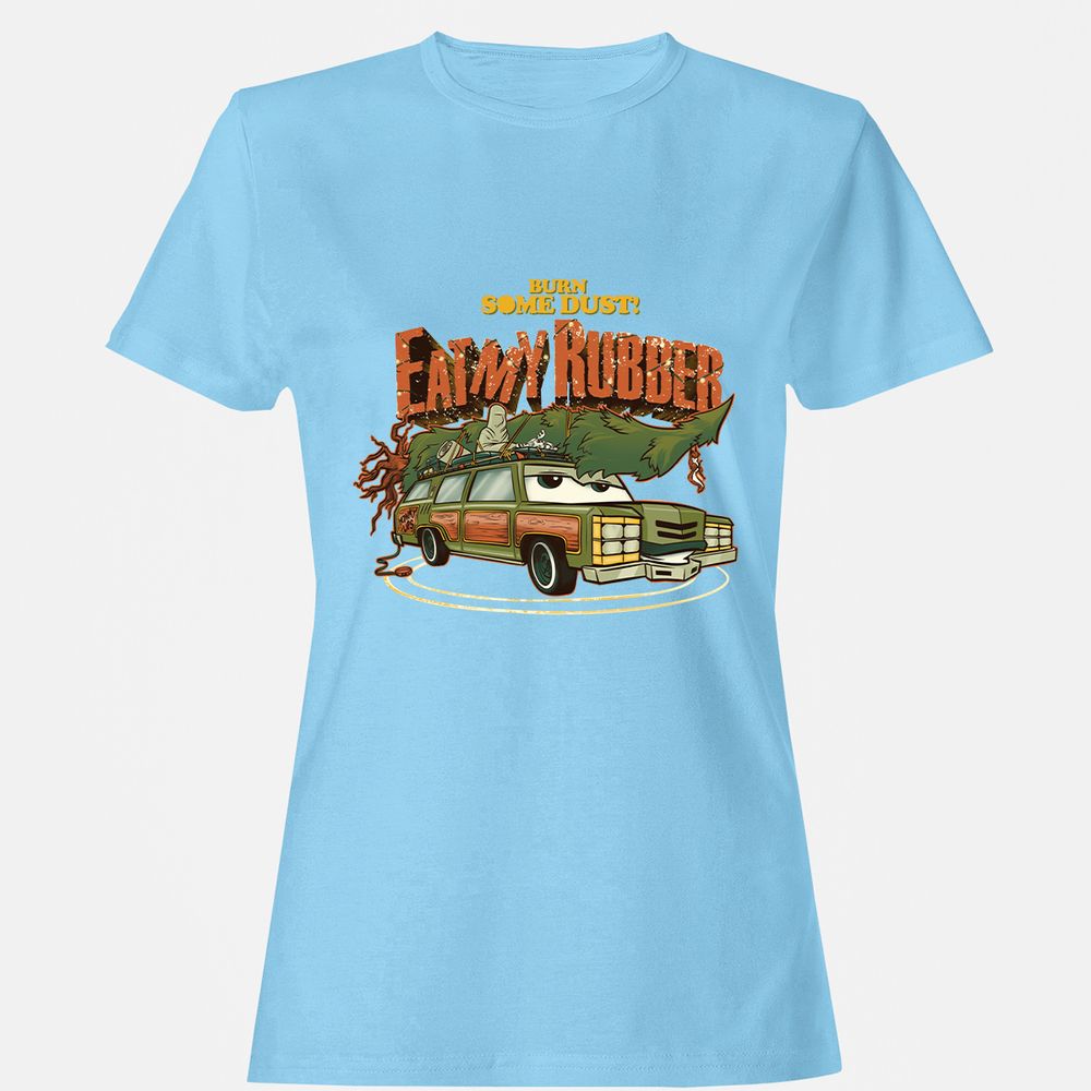 Women's T-Shirt - RQGC8AUQ - Light Blue - 8