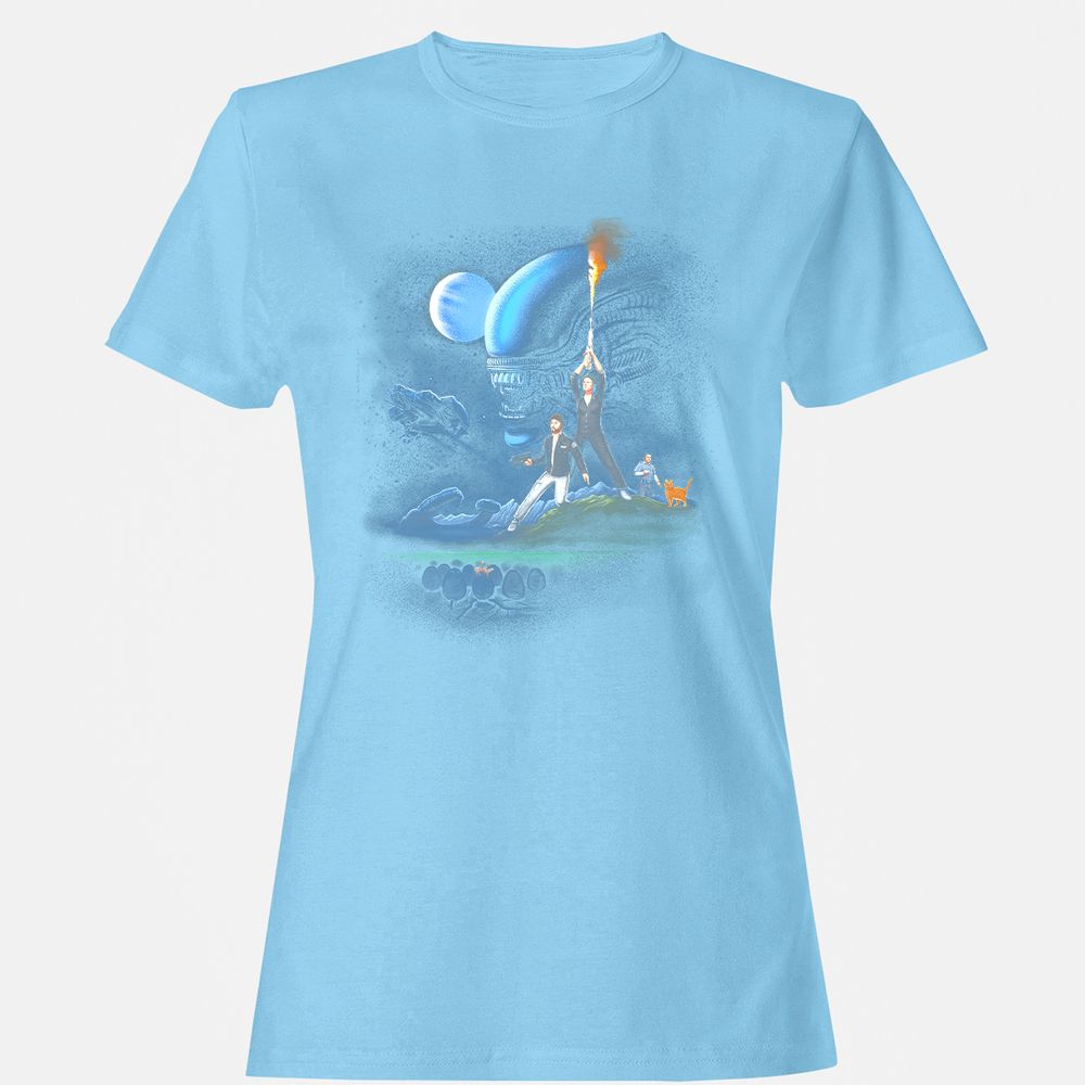 Women's T-Shirt - KM724W8T - Light Blue - 8