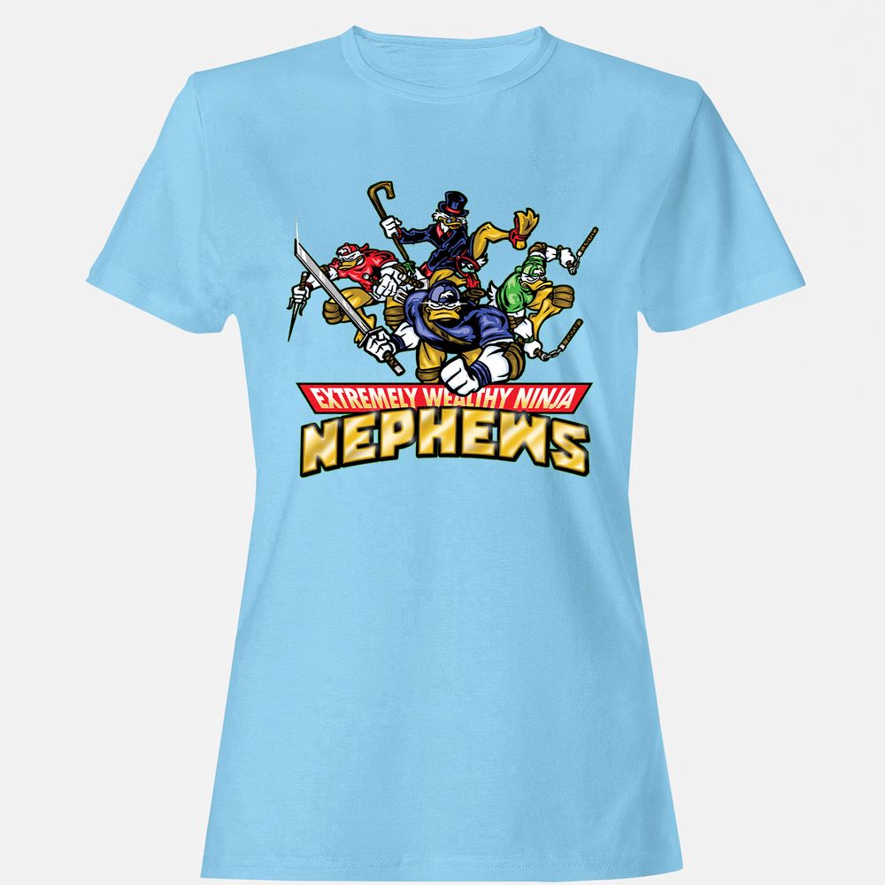 Women's T-Shirt - B26QL3PF - Light Blue - 8