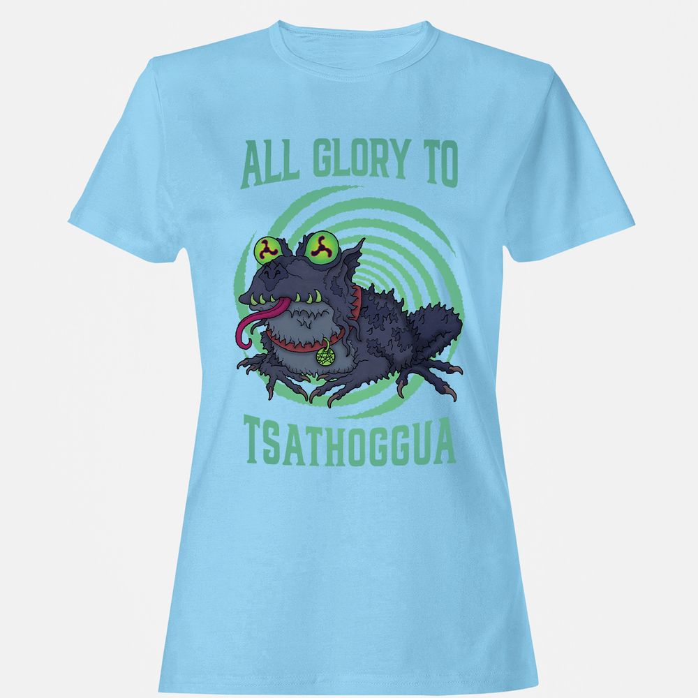 Women's T-Shirt - 2QRUJ9N8 - Light Blue - 8