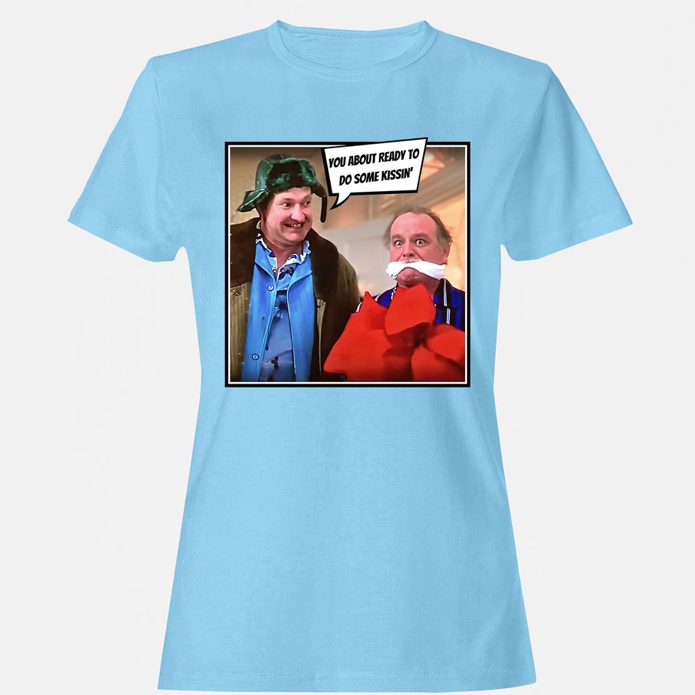 Women's T-Shirt - 6Q4FMKJ3 - Light Blue - 8
