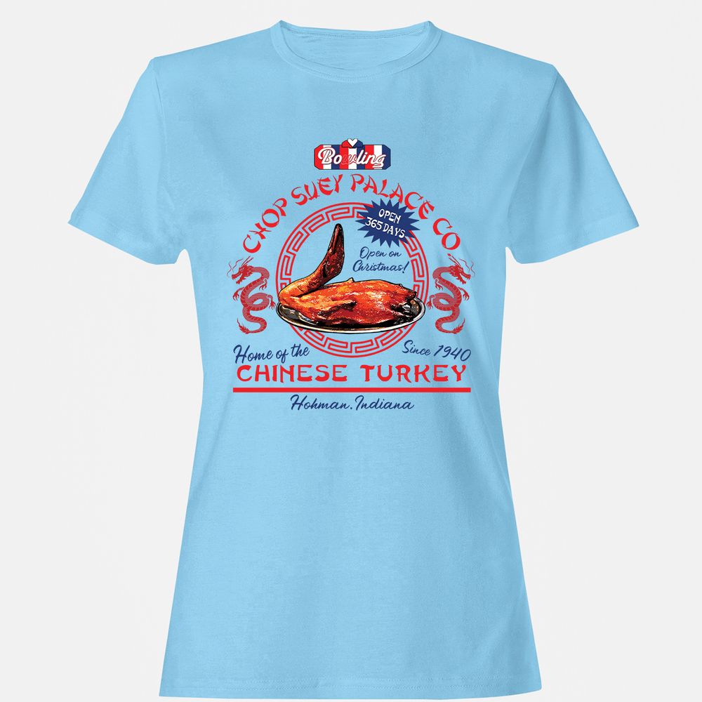 Chinese turkey - Light Blue - 8