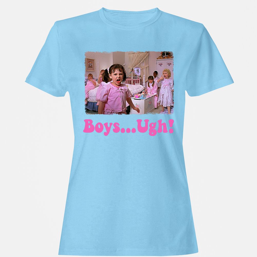 Women's T-Shirt - RTBVMXU5 - Light Blue - 8