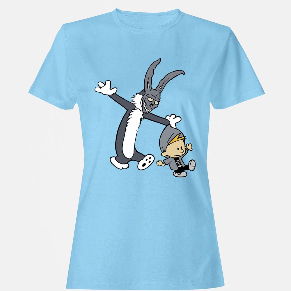 Women's T-Shirt - 1XP2AZYX - Light Blue - 8