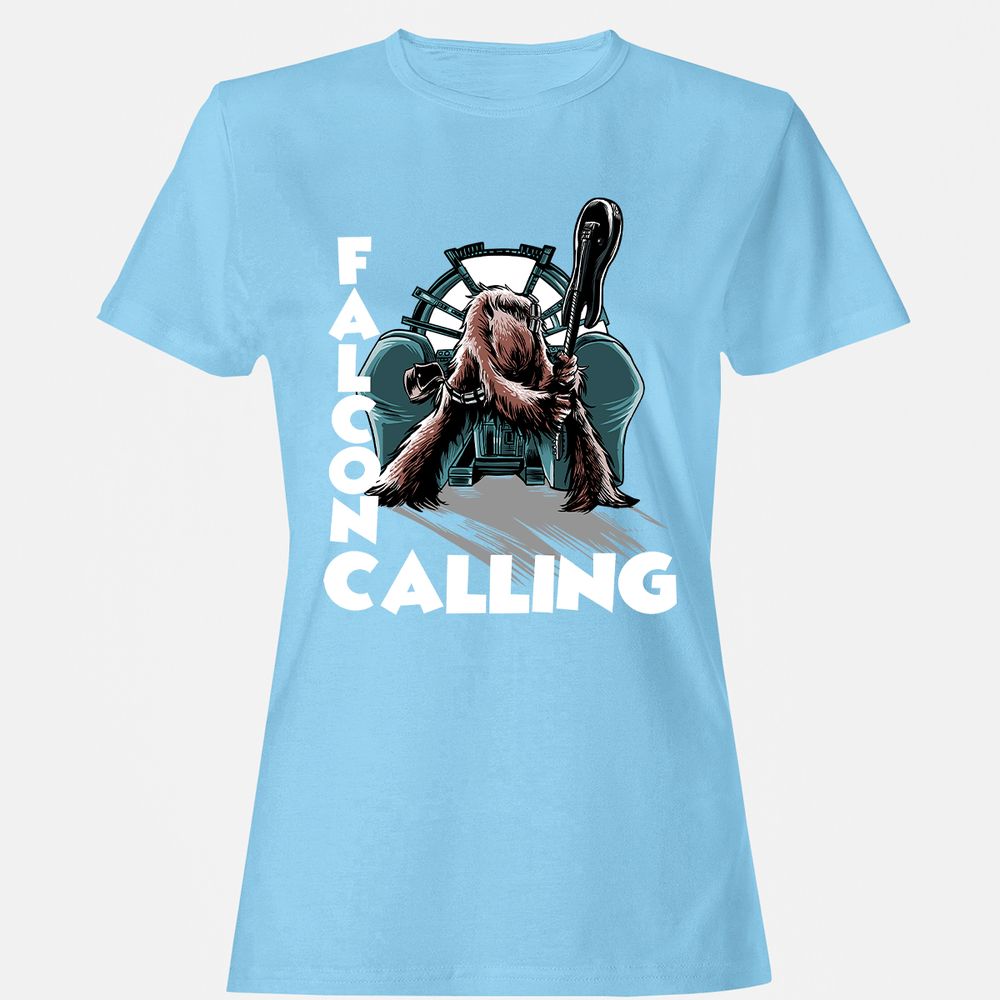 Women's T-Shirt - 7CNF13JQ - Light Blue - 8