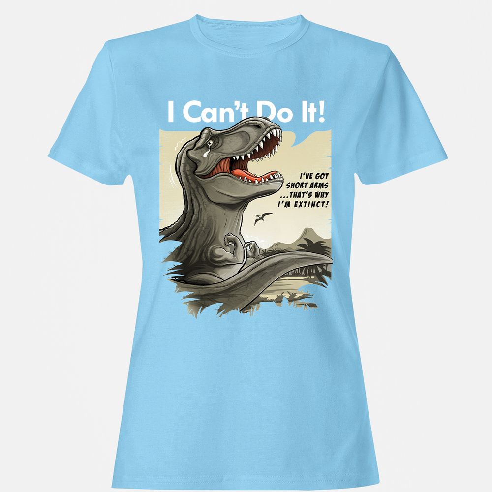 Women's T-Shirt - AN6QPW8H - Light Blue - 8