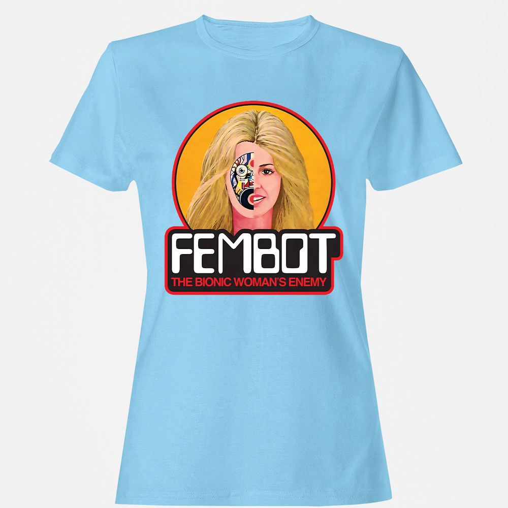 Women's T-Shirt - G5KFAFVR - Light Blue - 8