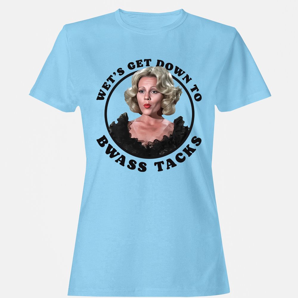 Women's T-Shirt - E2DL9TK6 - Light Blue - 8