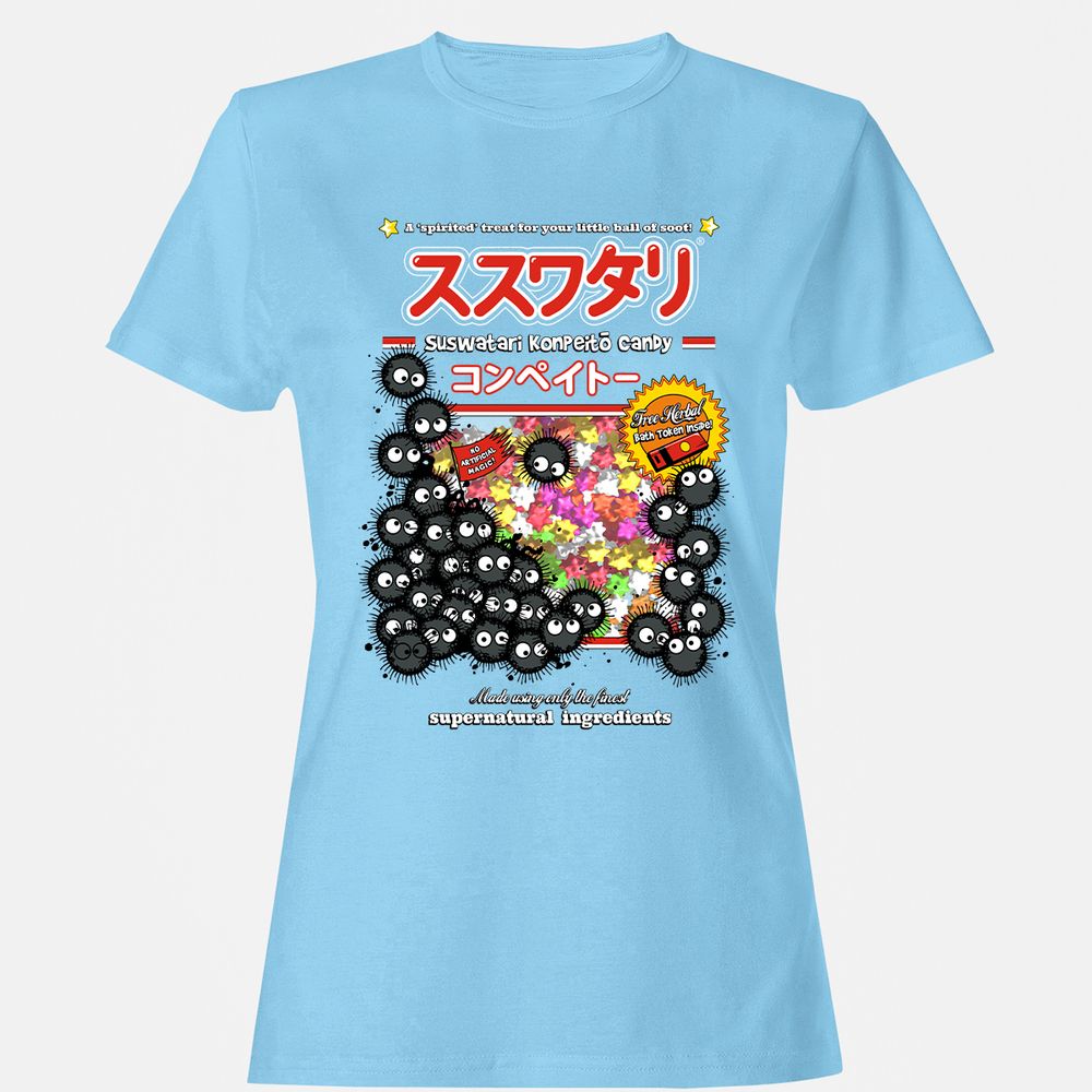 Women's T-Shirt - 7YYVWZ87 - Light Blue - 8